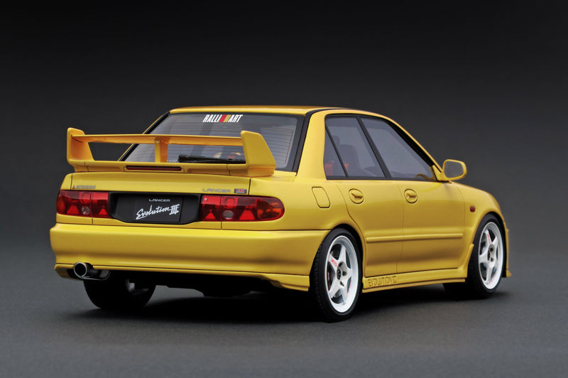 *PREORDER* Ignition Model 1:18 Mitsubishi Lancer Evolution III GSR (CE9A) in Yellow