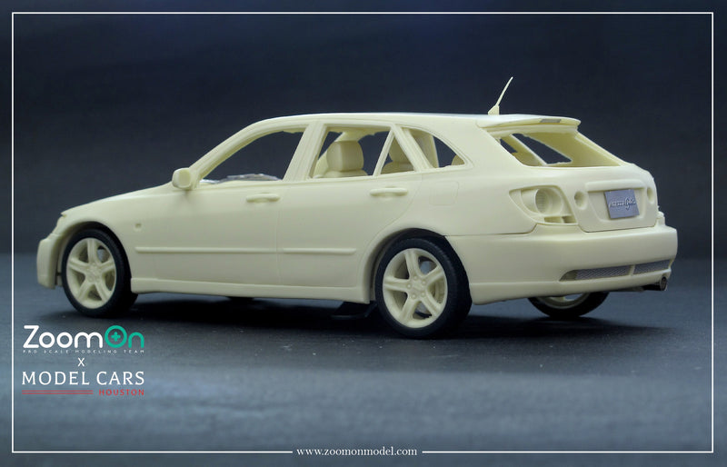 ZoomOn x Model Cars Houston 1/24 Toyota Altezza Gita Full Resin Model Kit