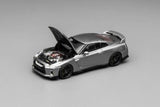 MotorHelix 1:64 Nissan GT-R (R35) Track Edition Engineered by NISMO 2020 in Dark Metal Gray