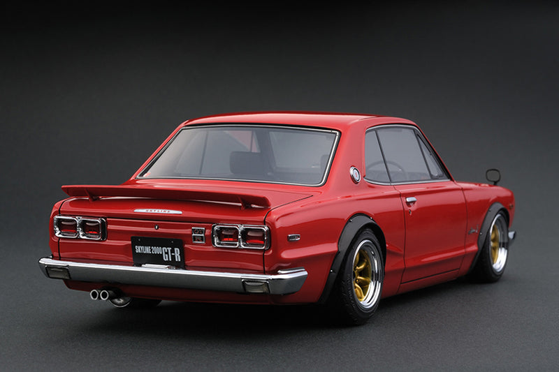 *PREORDER* Ignition Model 1:18 Nissan Skyline 2000 GT-R (KPGC10) in Red