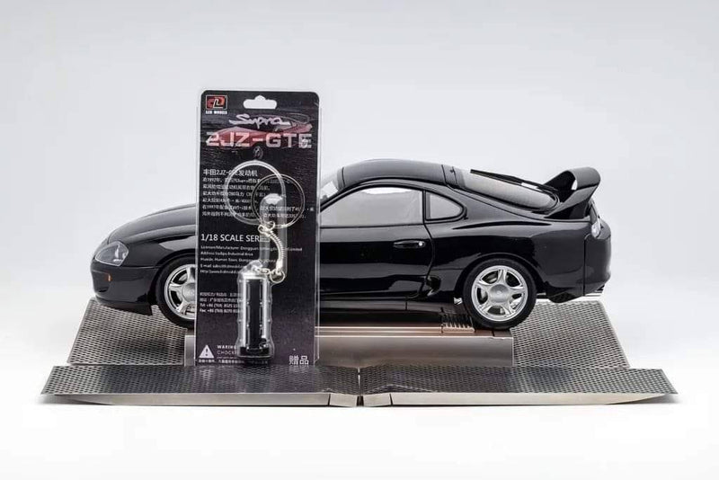 LCD Models 1:18 Toyota Supra MK4 (JZA80) in Black