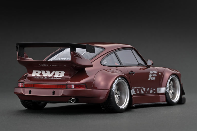 *PREORDER* Ignition Model 1:18 Porsche 930 RWB in Dark Red