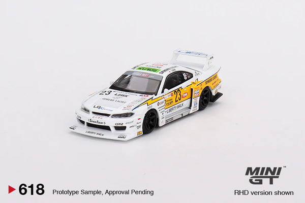 MINI GT 1:64 Nissan Silvia (S15) LB-Super Silhouette #23 2022 Goodwood Festival of Speed Edition