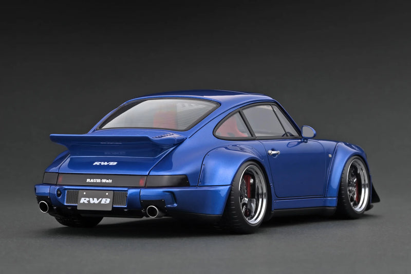 *PREORDER* Ignition Model 1:18 Porsche 964 RWB in Blue Metallic