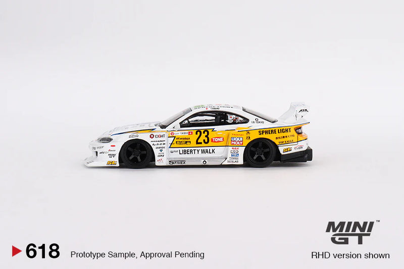 MINI GT 1:64 Nissan Silvia (S15) LB-Super Silhouette