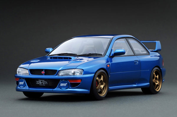 *PREORDER* Ignition Model 1:18 SUBARU Impreza 22B-Sti Version (GC8) in Blue