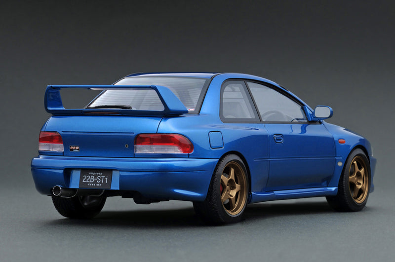 *PREORDER* Ignition Model 1:18 SUBARU Impreza 22B-Sti Version (GC8) in Blue