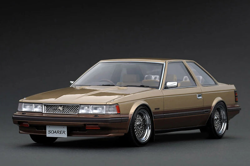 *PREORDER* Ignition Model 1:18 Toyota Soarer 2800GT Extra (Z10) in Gold & Brown