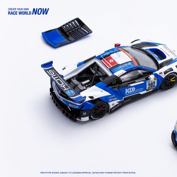 Pop Race 1/64 Honda NSX (NC1) GT3 EVO22 KCMG