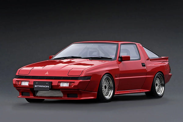 *PREORDER* Ignition Model 1:18 Mitsubishi Starion 2600 GSR-VR (E-187A) in Red