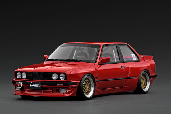 *PREORDER* Ignition Model 1:18 BMW E30 3-Series PANDEM in Red