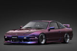 Ignition Model 1:18 Nissan 180SX TYPE X (RPS13) in Purple Metallic
