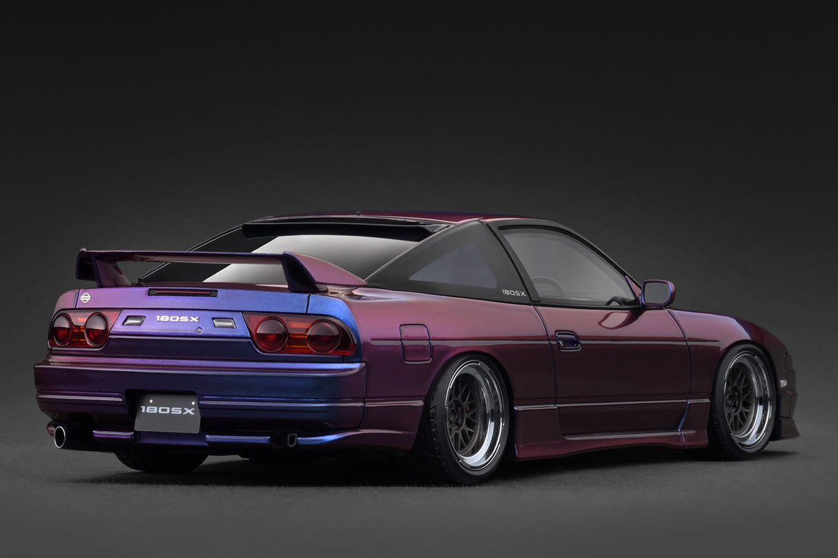 Ignition Model 1:18 Nissan 180SX TYPE X (RPS13) in Purple Metallic