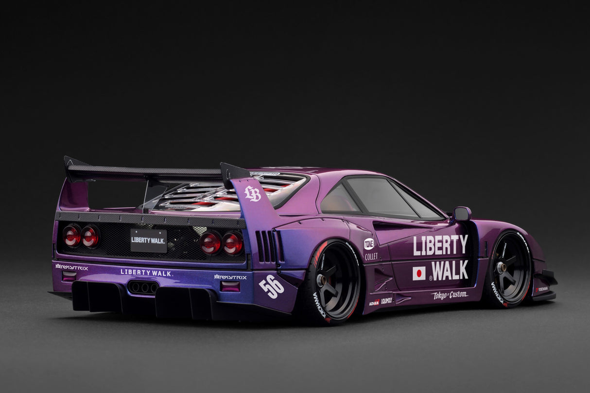 Ignition Model 1:18 LB-WORKS 40 Purple Metallic