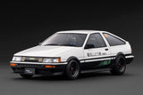 Ignition Model 1:18 Toyota Corolla Levin 3Dr (AE86) BEV in White/Black