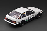 Ignition Model 1:18 Toyota Corolla Levin 3Dr (AE86) BEV in White/Black