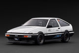 Ignition Model 1:18 Toyota Sprinter Trueno 3Dr (AE86) H2 in White/Black