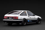Ignition Model 1:18 Toyota Sprinter Trueno 3Dr (AE86) H2 in White/Black