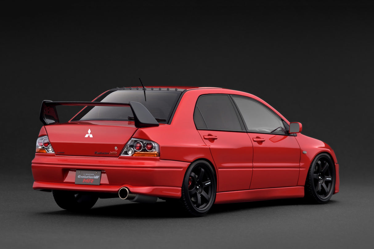 Ignition Model 1:18 Mitsubishi Lancer Evolution VIII MR (CT9A) Red