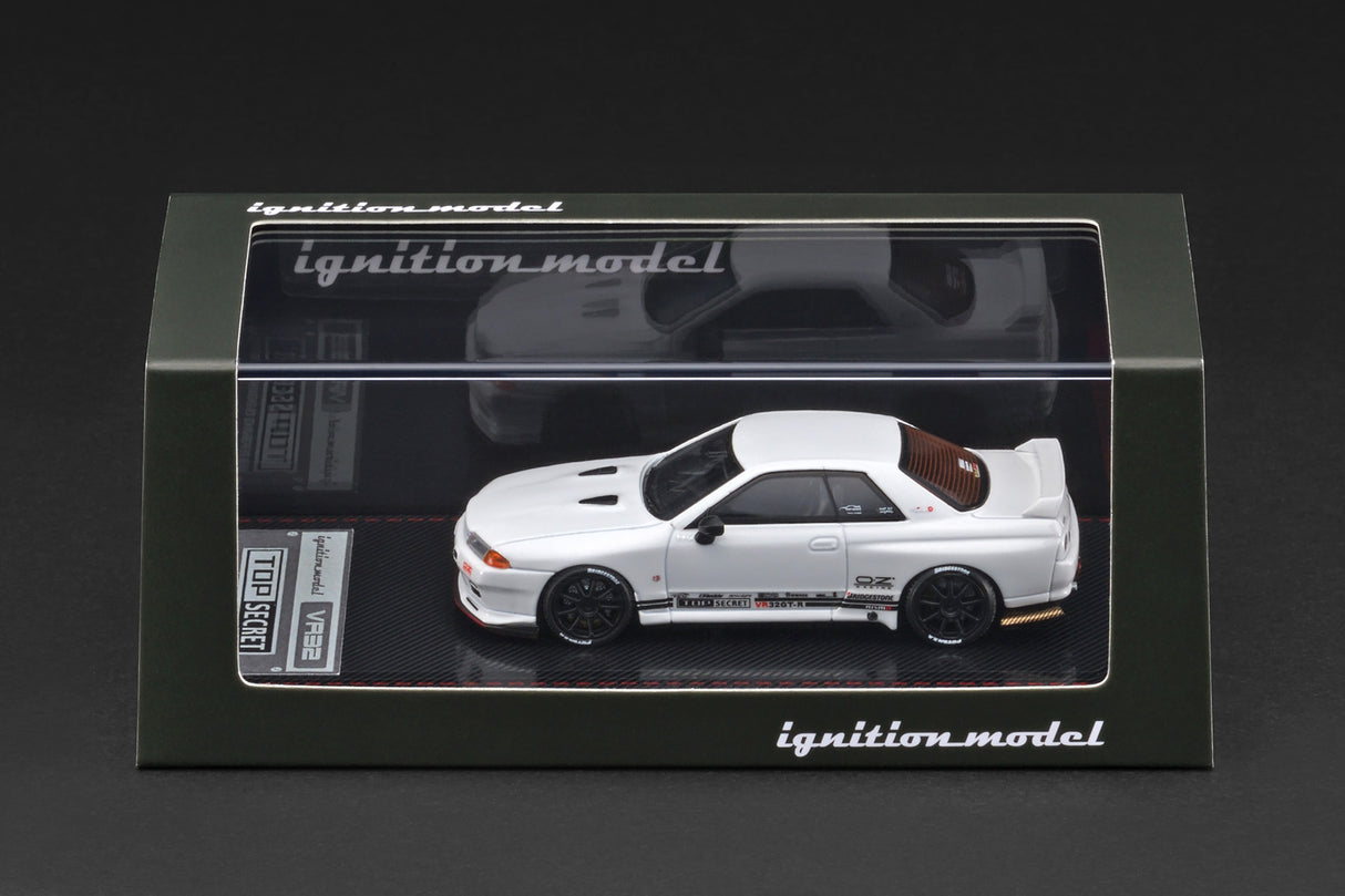 *CANCELLED* Ignition Model 1:64 Nissan Skyline (BNR32) TOP SECRET GT-R (VR32) White