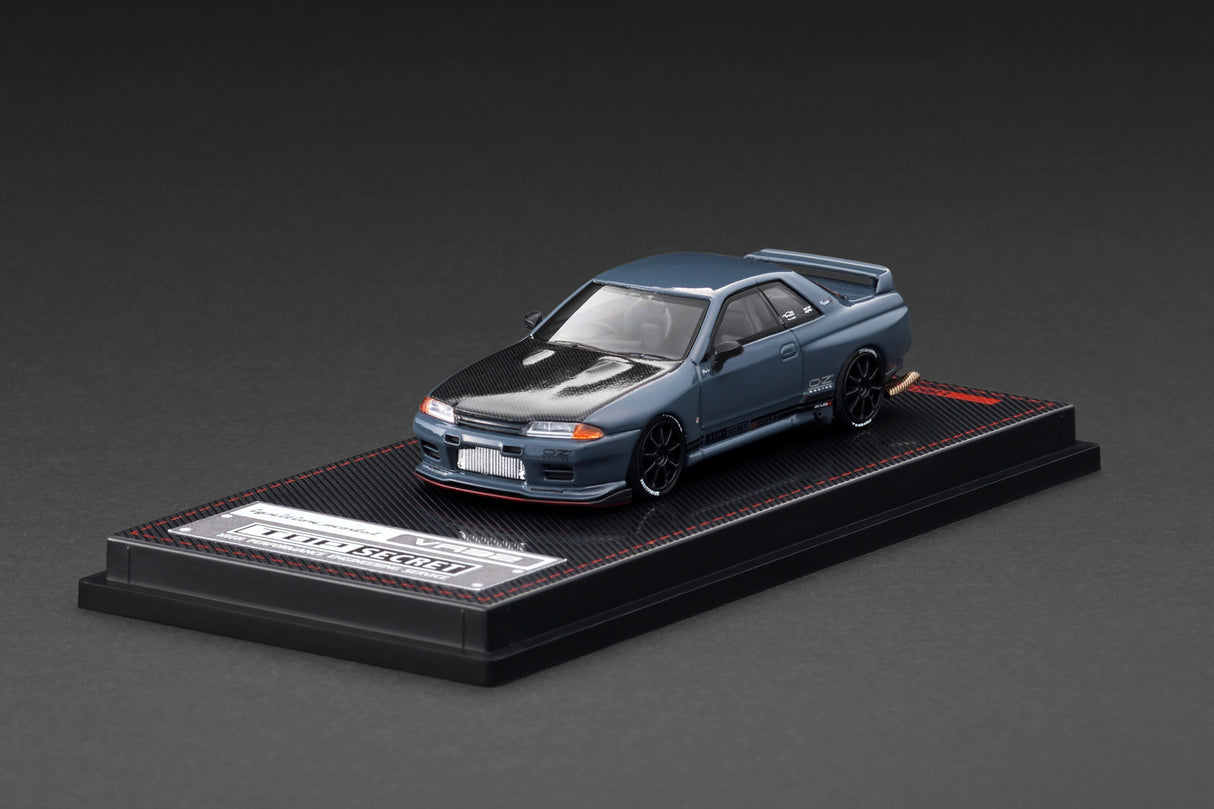 *CANCELLED* Ignition Model 1:64 Nissan Skyline (BNR32) TOP SECRET GT-R (VR32) Gray