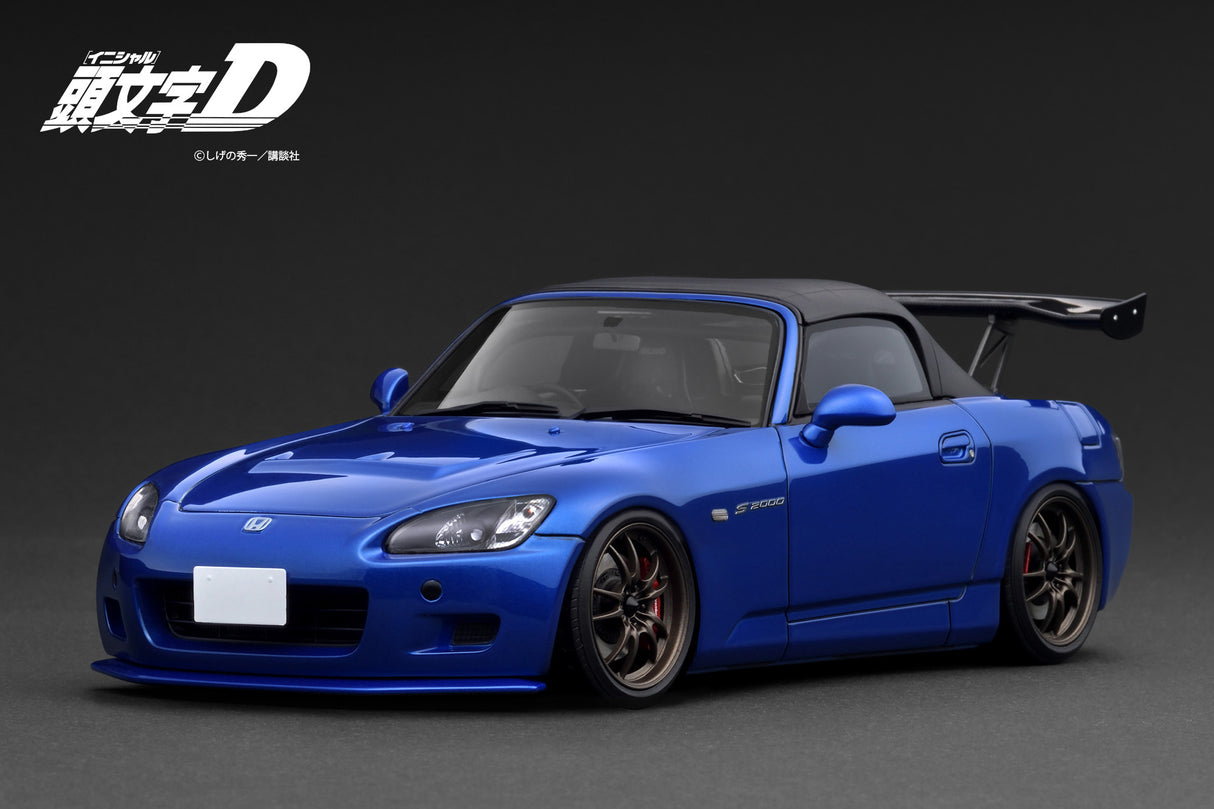 Ignition Model 1:18 Initial D Honda S2000 (AP1) in Blue Metallic