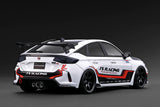 *PREORDER* Ignition Model 1:18 Honda Civic Type-R J'S Racing (FL5) Demo Car in White