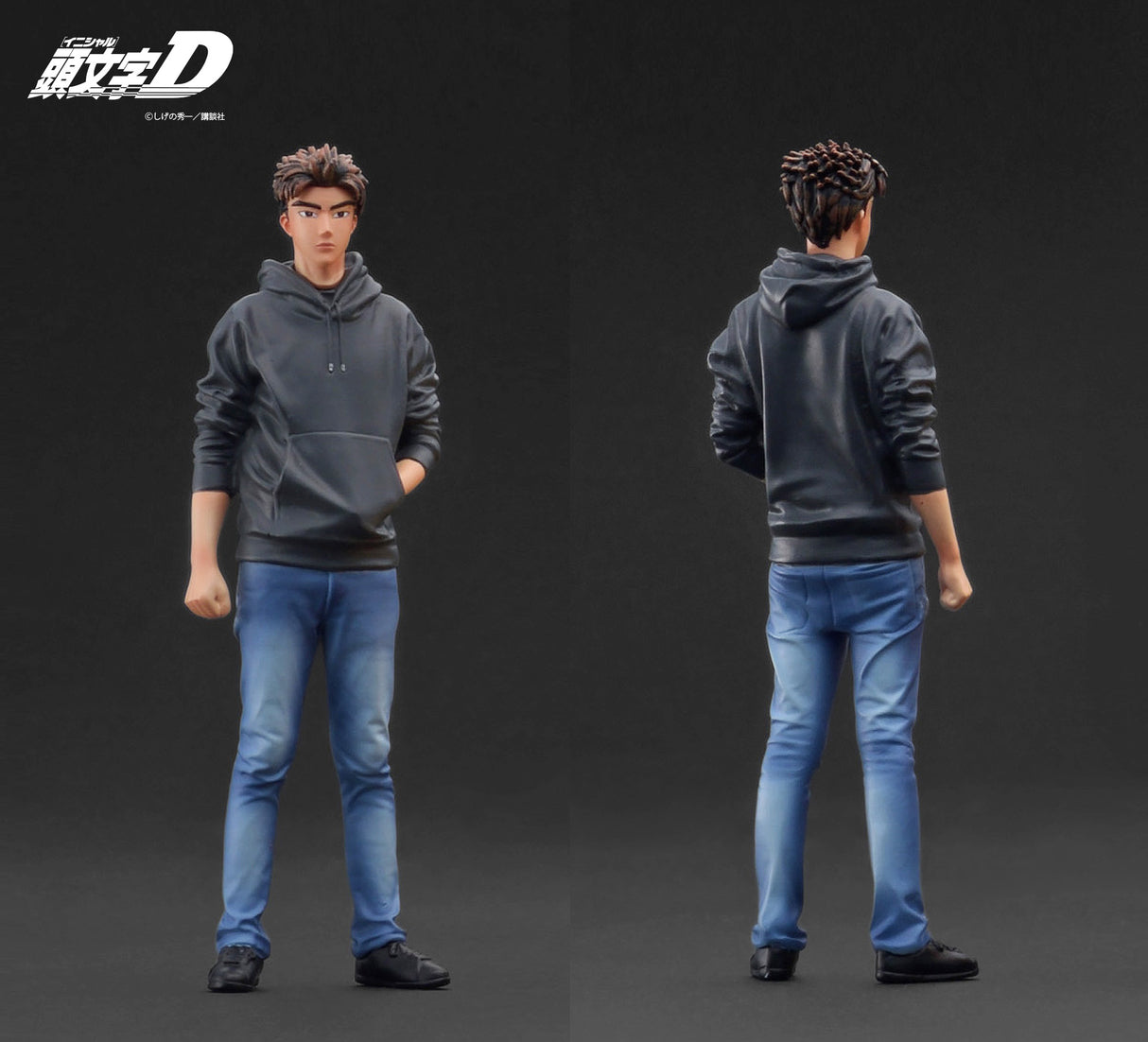 *PREORDER* Ignition Model 1:18 Initial D Mazda RX-7 Mazda Speed A-spec (FD3S) in Yellow with Mr. Keisuke Takahashi