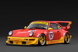 *PREORDER* Ignition Model 1:18 Porsche RWB 964 in Red & Yellow