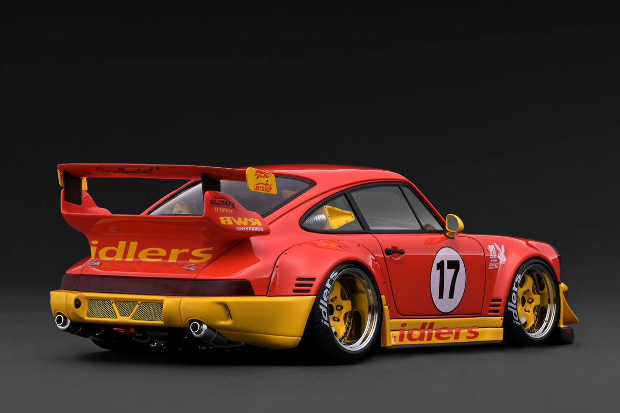 *PREORDER* Ignition Model 1:18 Porsche RWB 964 in Red & Yellow