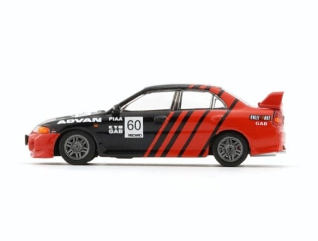 BM Creations 1:64 Mitsubishi Lancer EVO IV Advan Edition RHD Configuration