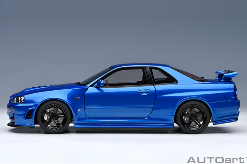 AUTOart 1:18 Nissan Skyline GT-R (R34) NISMO Z-Tune in Bayside Blue