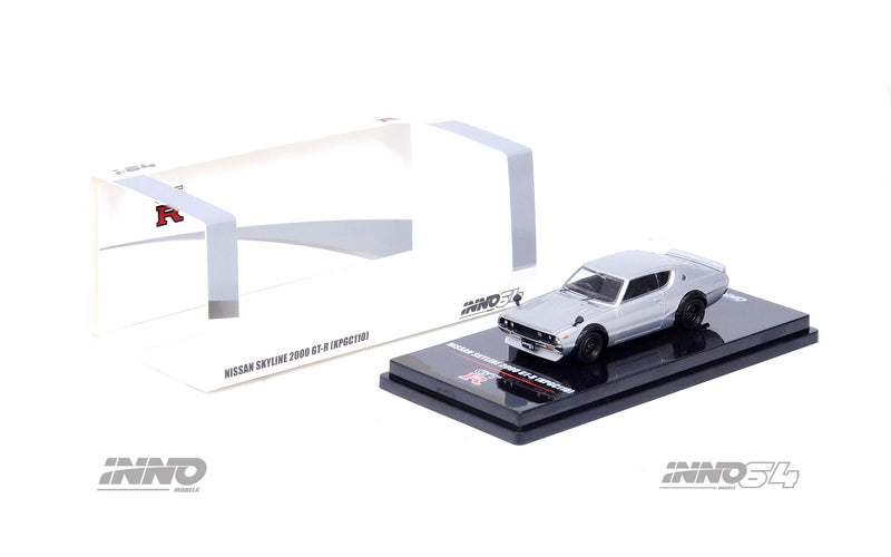 INNO64 1:64 Nissan Skyline 2000GT-R (KPGC110) in Silver