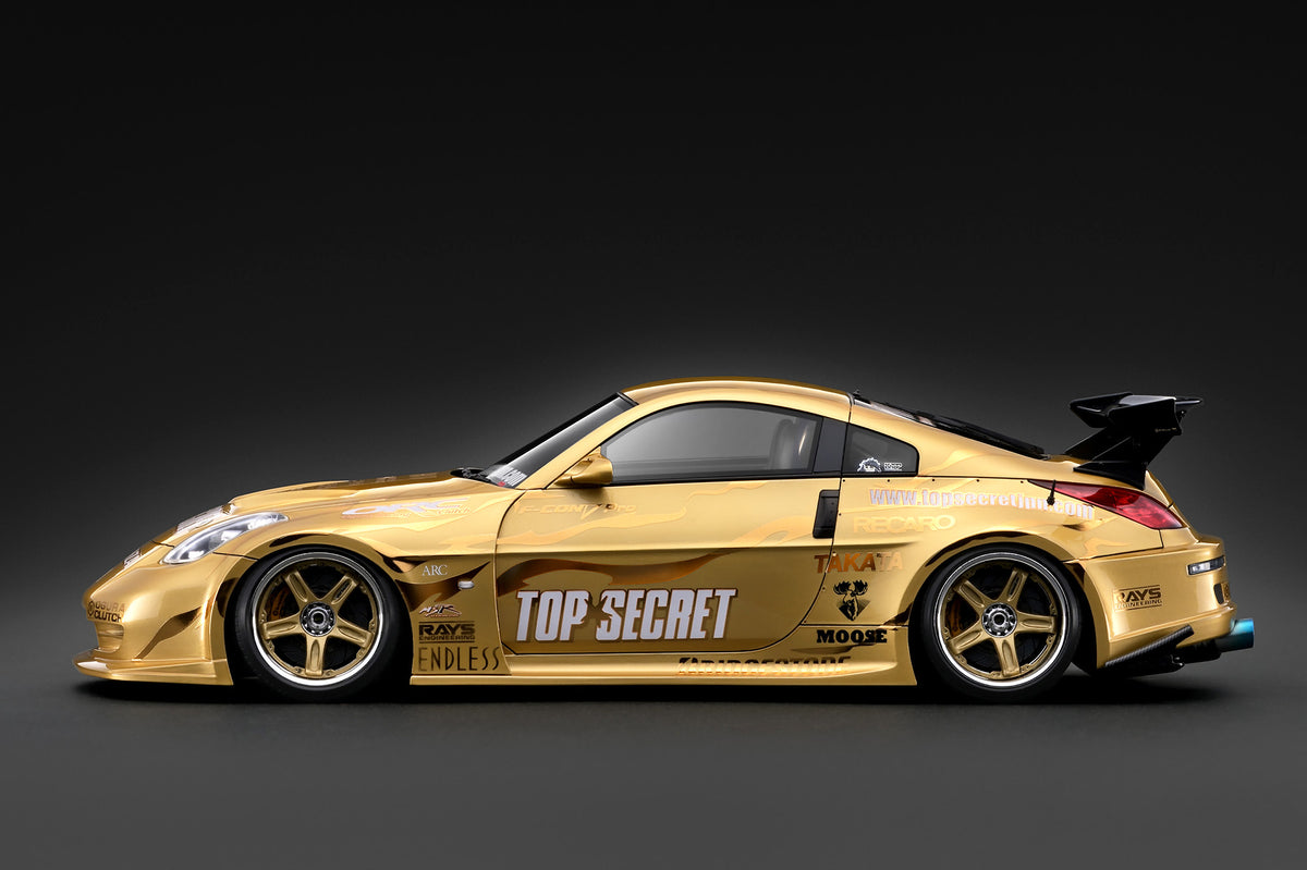*PREORDER* Ignition Model 1:18 Nissan Fairlady Z (Z33) TOP SECRET in Gold