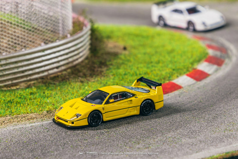 Tarmac Works 1/64 Ferrari F40 LM in Yellow