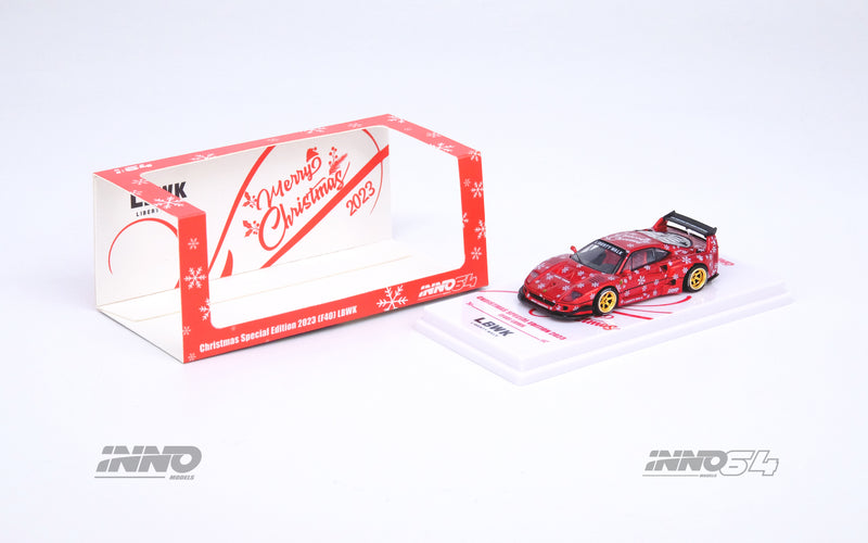 INNO64 1/64 Ferrari F40 Liberty Walk 2023 Christmas Edition