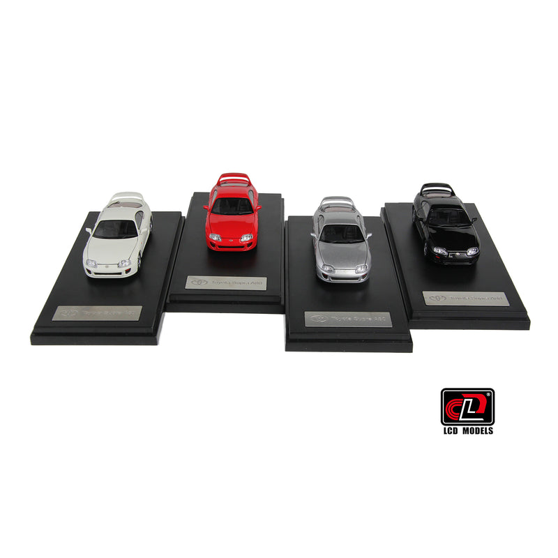 LCD Models 1:64 Toyota Supra (JZA80) in Red