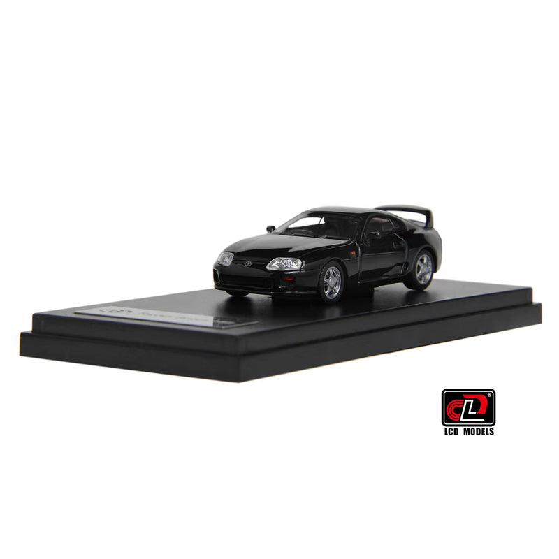 LCD Models 1:64 Toyota Supra (JZA80) in Black