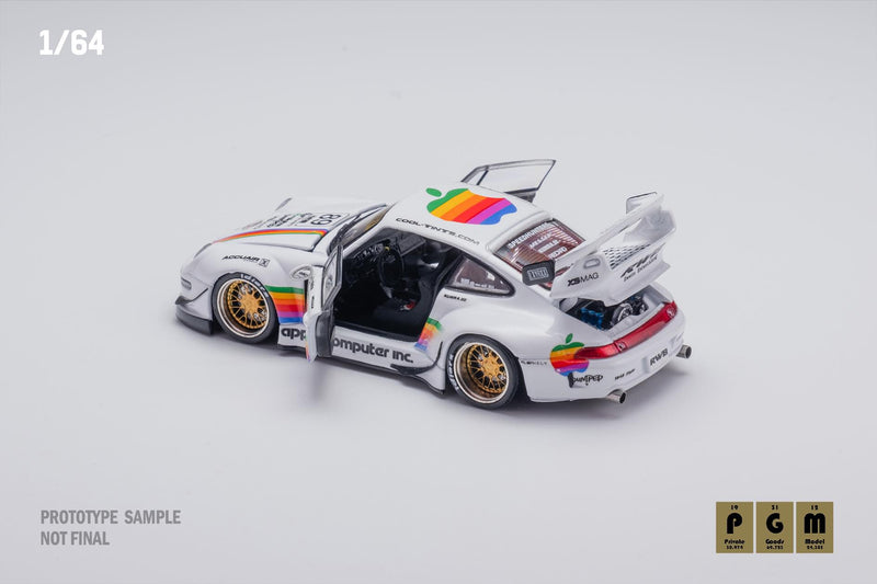 PGM 1:64 Porsche 993 RWB Apple Regular Version