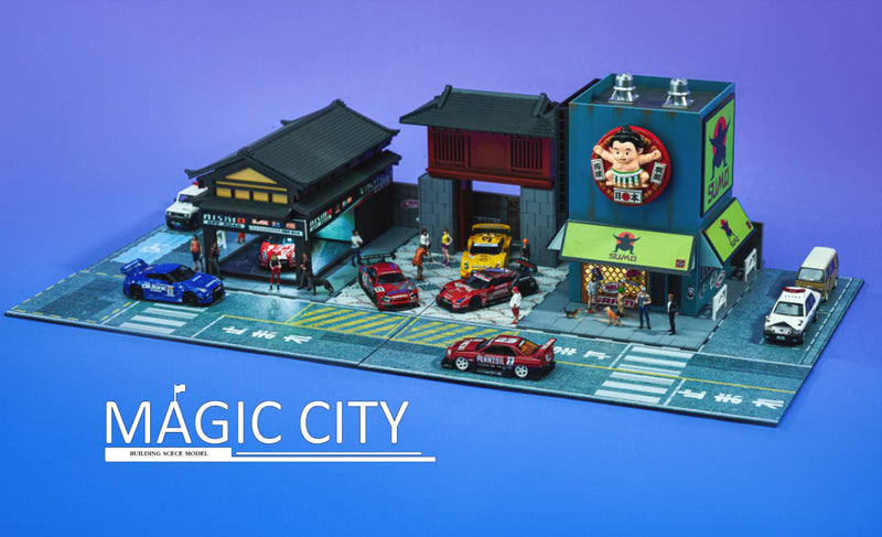 Magic City 1:64 NISMO Showroom and Sumo Hall