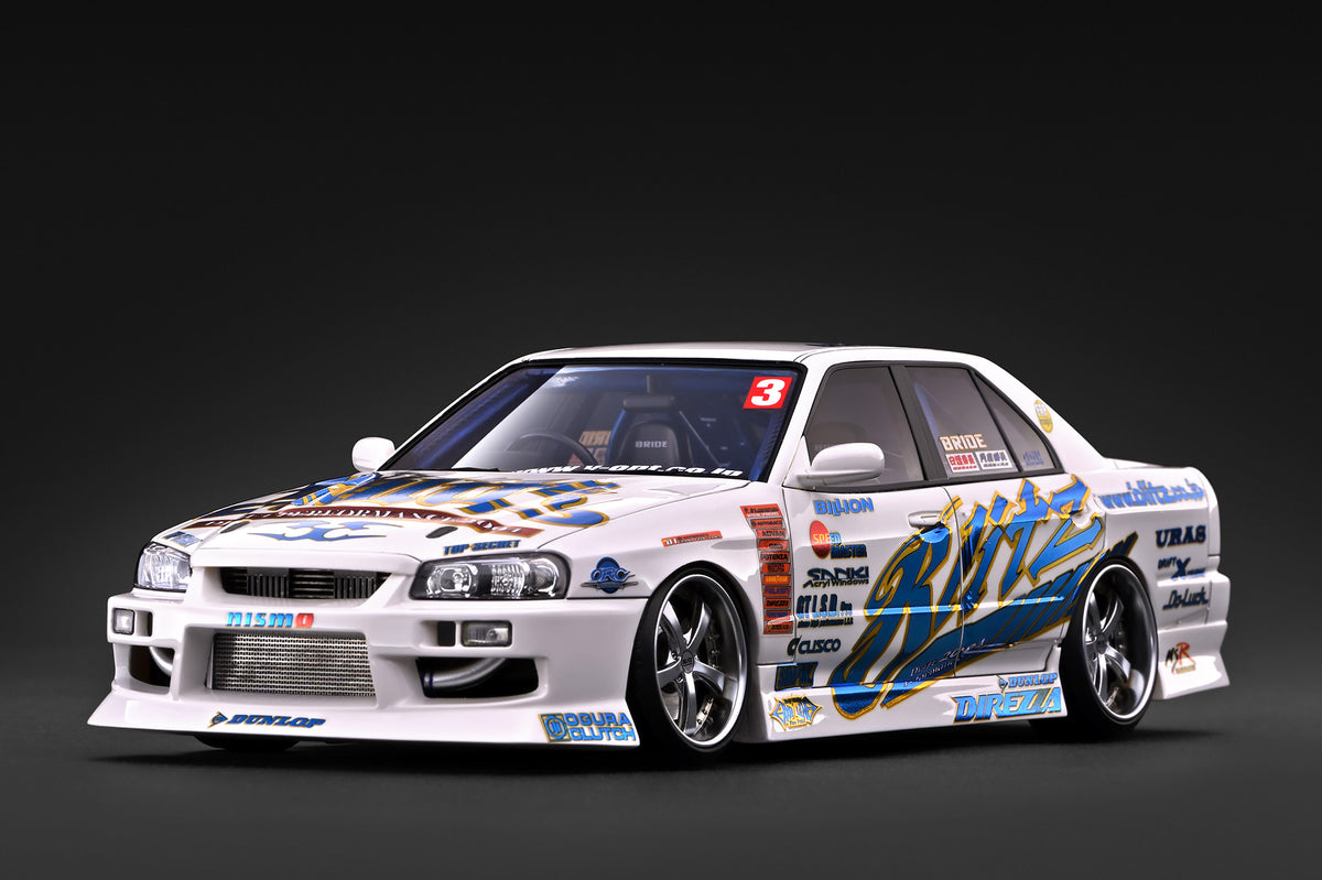 *PREORDER* Ignition Model 1:18 Nissan Skyline (ER34) URAS 2004 D1 Spec Replica