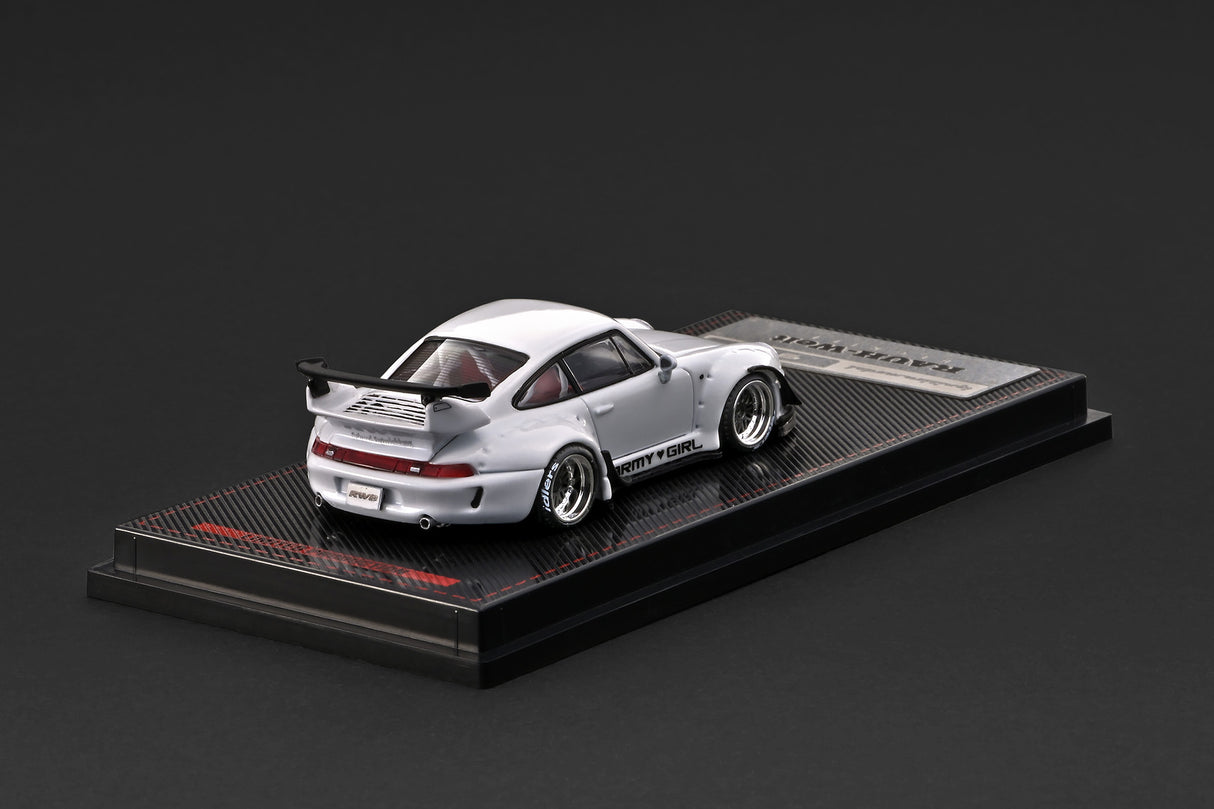 *PREORDER* Ignition Model 1:64 RWB 993 in White Metallic