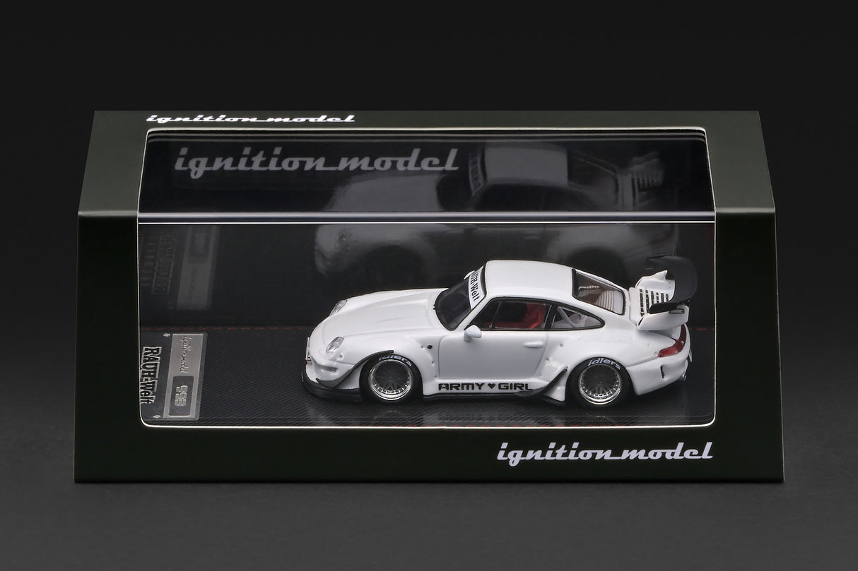 *PREORDER* Ignition Model 1:64 RWB 993 in White Metallic