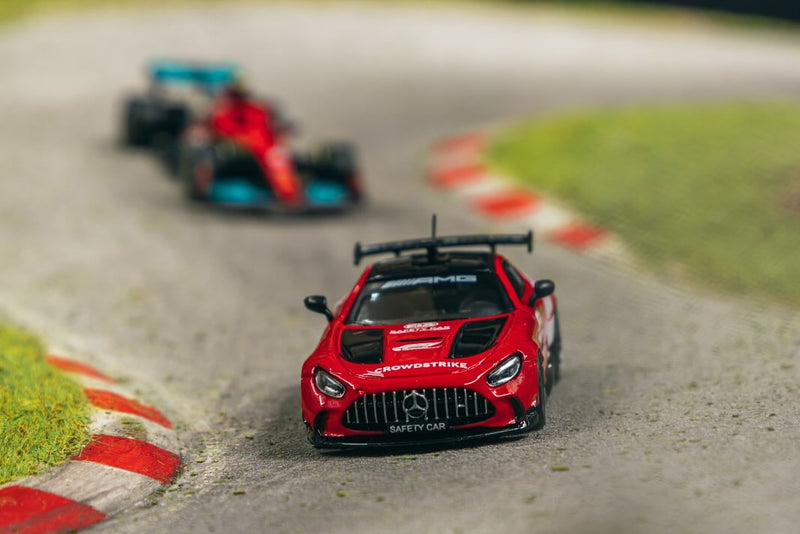 *PREORDER* Tarmac Works 1:64 Mercedes-Benz AMG GT Black Series Safety Car in Red