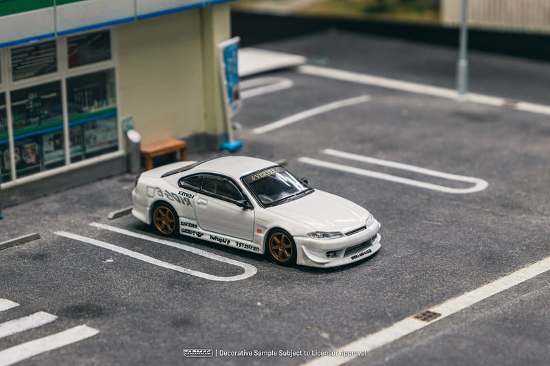 Tarmac Works 1/64 Nissan Silvia (S15) VERTEX in White