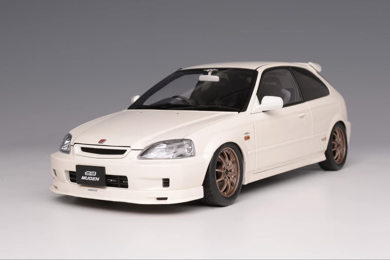 *PREORDER* MotorHelix 1:18 Honda Civic Type-R (EK9) MUGEN in Championship White