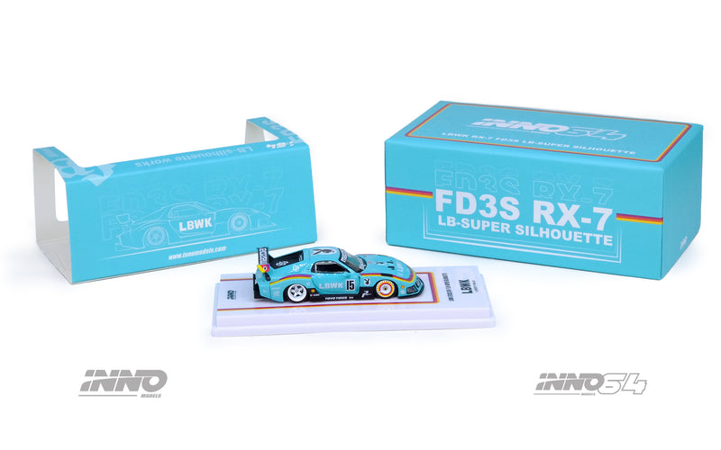 INNO64 1:64 Mazda RX7 (FD3S) LB-SUPER SILHOUETTE Hobby Expo China 2024 Edition (ONE CAR PER PERSON)