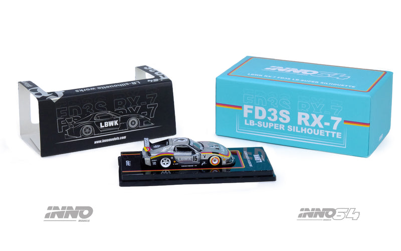 INNO64 1:64 Mazda RX7 (FD3S) LB-SUPER SILHOUETTE Hobby Expo China 2024 Edition (ONE CAR PER PERSON)