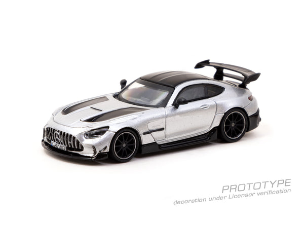 Tarmac Works 1:64 Mercedes-Benz AMG GT Black Series in Silver