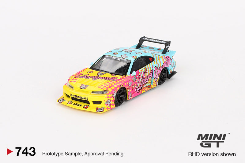 *PREORDER* MINI GT 1:64 Nissan Silvia (S15) LB-Super Silhouette KUMA Edition